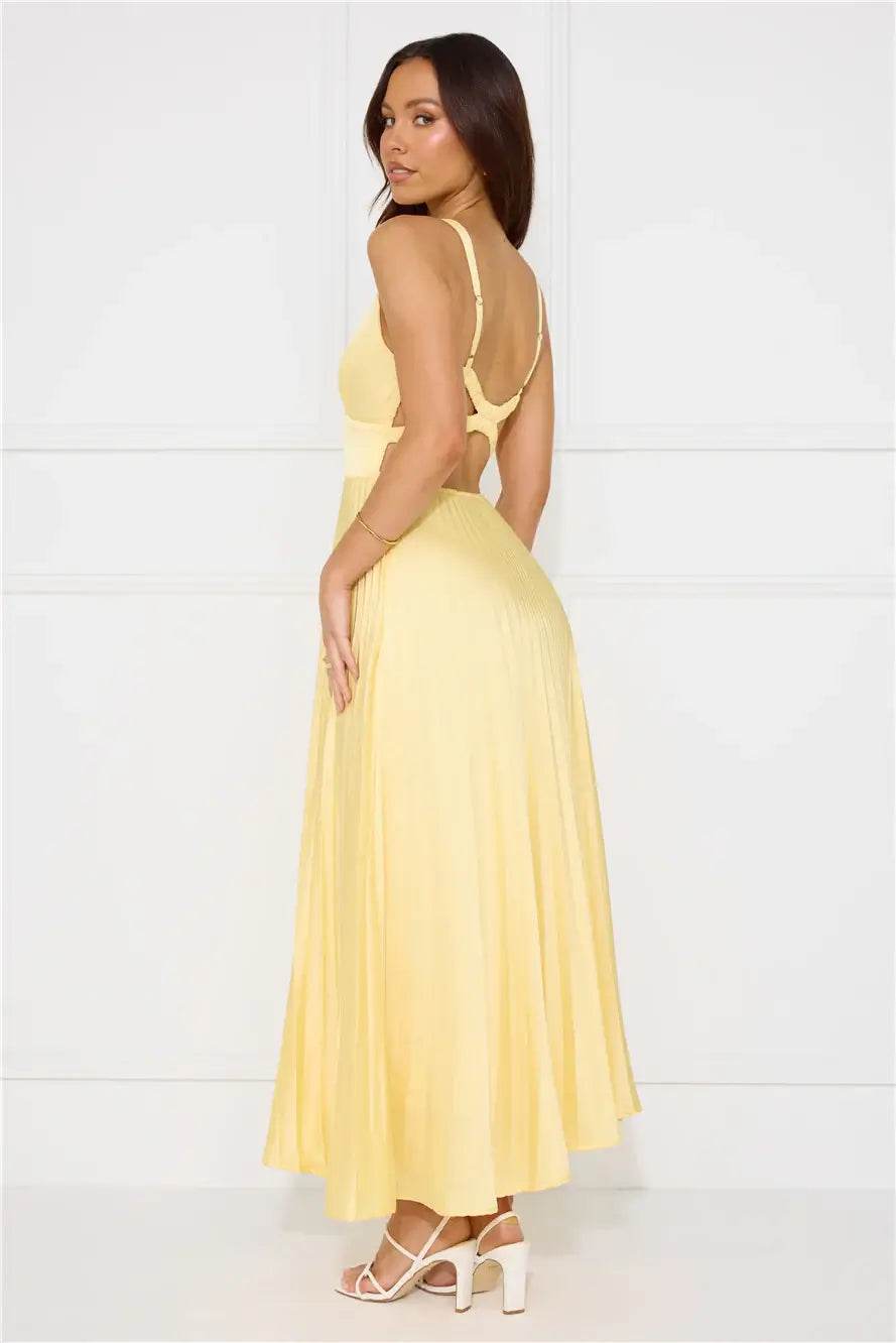 Robe Longue Plissée Chic - JOLYUP