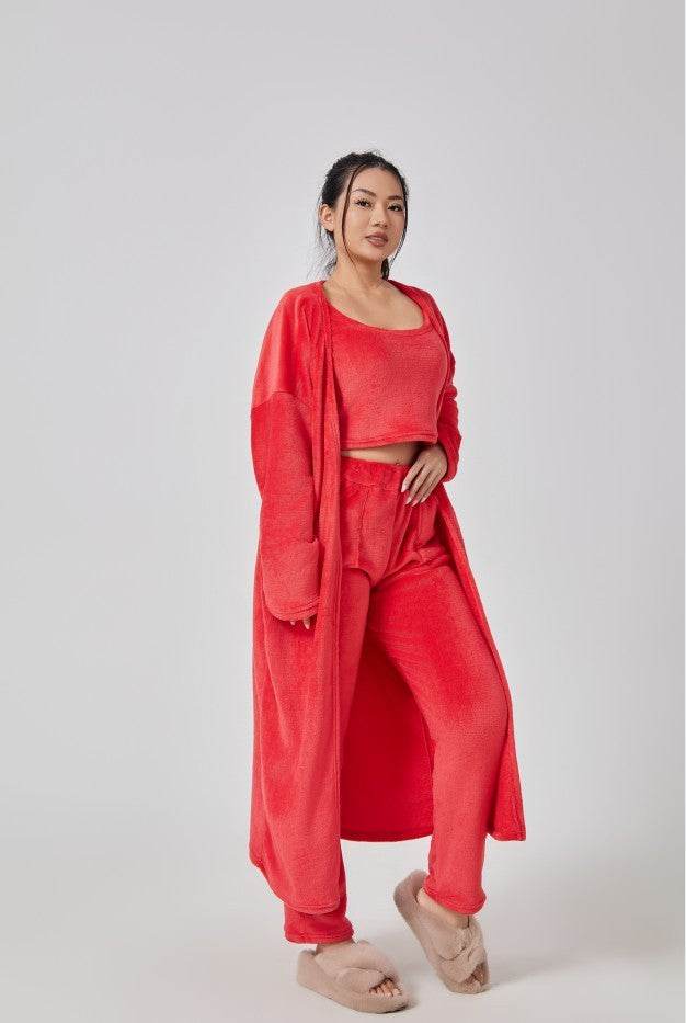 Ensemble cocooning 3 pièces ultra doux - JOLYUP