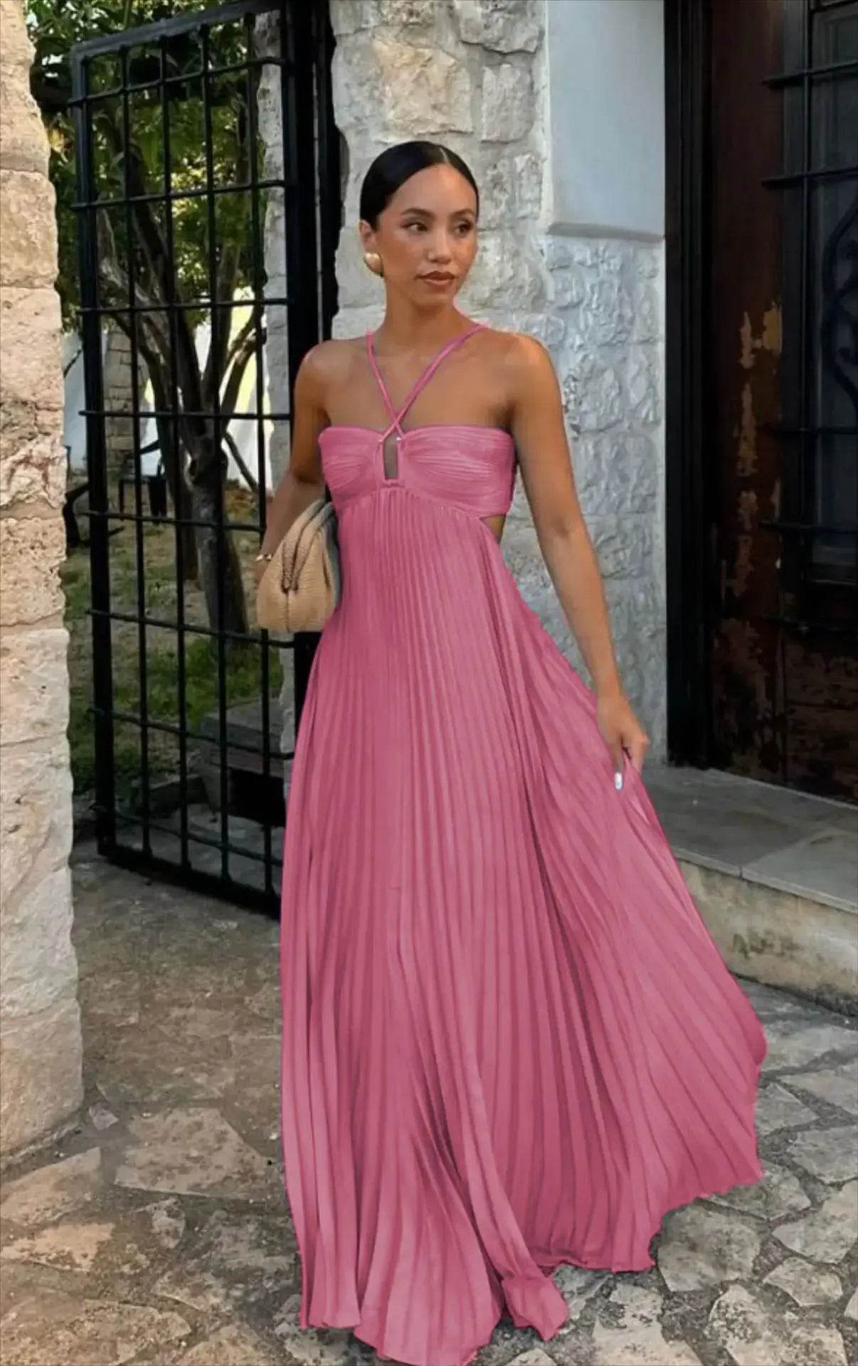 Robe Fluide Bleue – Look Chic Estival - JOLYUP