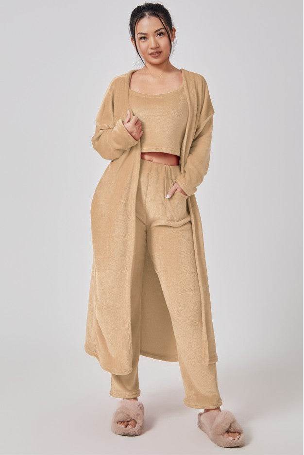 Ensemble cocooning 3 pièces ultra doux - JOLYUP