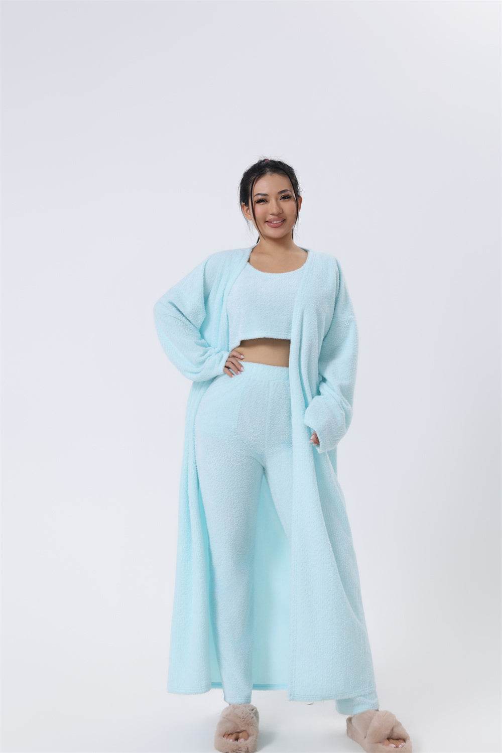 Ensemble cocooning 3 pièces ultra doux - JOLYUP